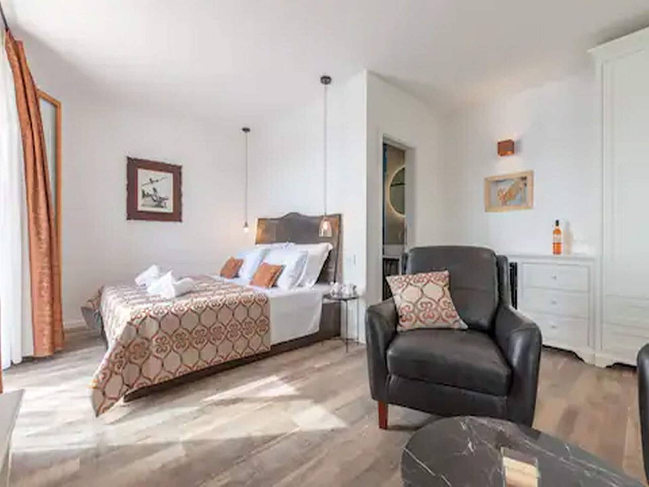 Ganze Wohnung, Mamma Mia Luxuszimmer mit Meerblick in Trogir, Split-Dalmatien