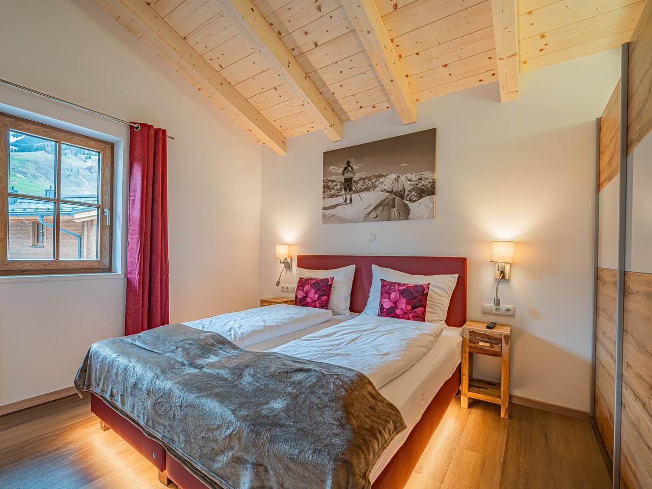 Ganze Wohnung, Moderne Ferienwohnung mit Balkon und Liftblick in Rauris, Ski Amadé