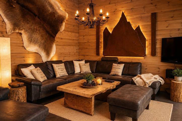 Chalet für 8 Personen, mit Sauna und Ausblick sowie Balkon, mit Haustier in Hahnenklee - 2