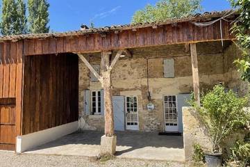 Gîte pour 4 personnes, animaux acceptés à Mongauzy