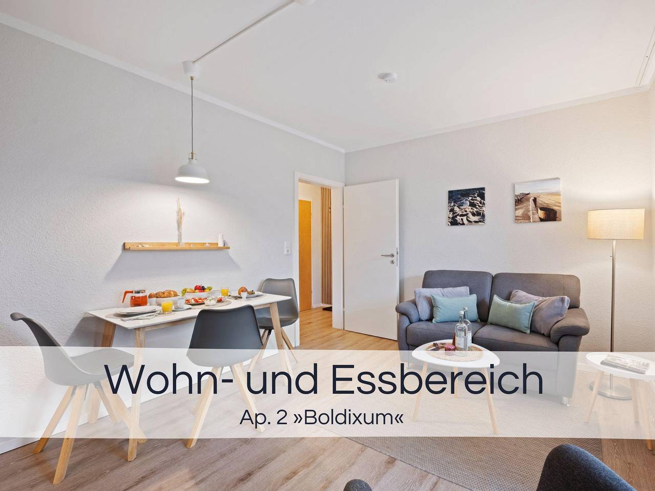 Ganze Ferienwohnung, Appartement 2 - Boldixum in St. Peter-Ording, Eiderstedt
