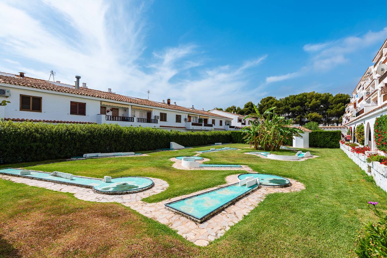 Ganze Wohnung, Ferienwohnung 'Los Arcos' mit Gemeinschaftspool, Wi-Fi und Klimaanlage in Alcossebre, Alcalà de Xivert