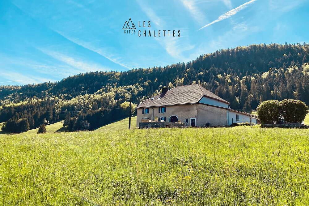 Alquiler renovado antigua granja y turismo labélisée y discapacidad, tranquilo. in Morbier, Parc naturel régional du Haut-Jura