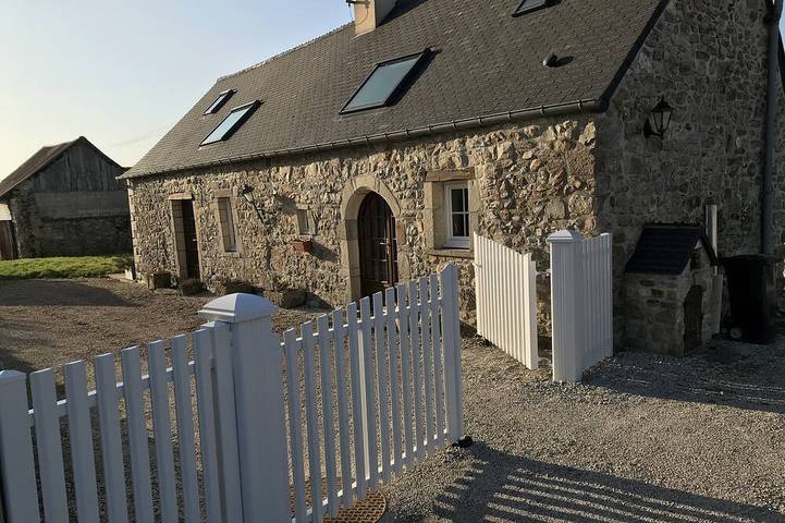 Gîte pour 3 personnes, avec terrasse en Normandie