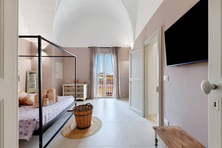 Hel lejlighed, Ferielejlighed for 2 personer med balkon in Corsano, Lecce-provinsen