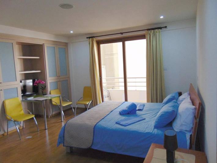 Apartament wakacyjny dla 2 osób, z balkon w Larnaka