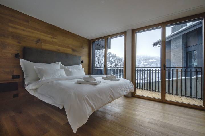 Hütte für 10 Personen, mit Whirlpool und Sauna sowie Balkon, kinderfreundlich in Laax - 3
