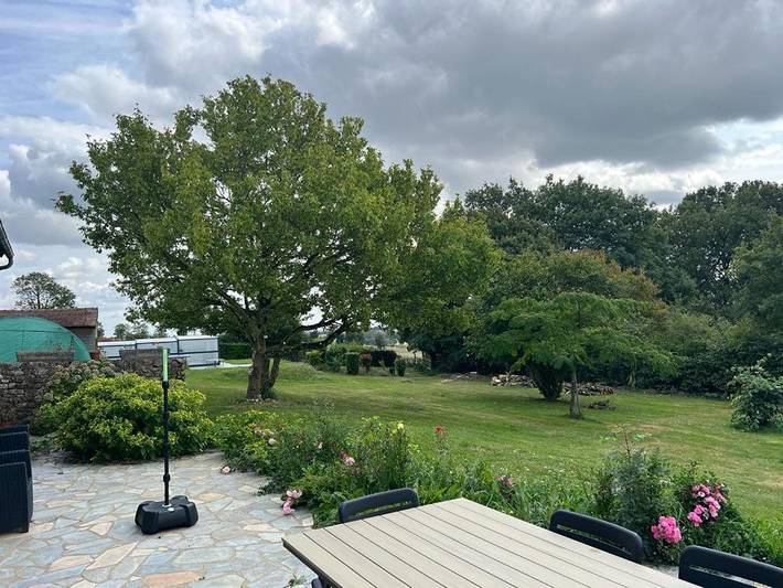 Location de vacances pour 10 personnes, avec piscine ainsi que terrasse et vue, animaux acceptés à Saint-Aubin-du-Désert - 4