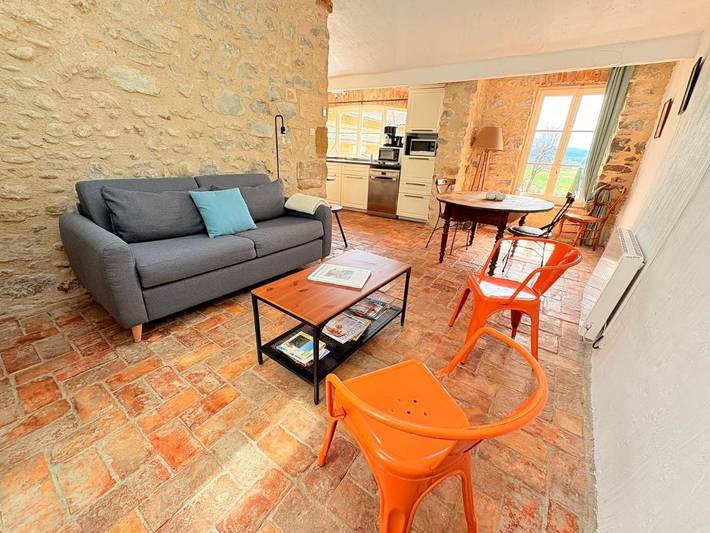 Gîte pour 4 personnes, avec vue et terrasse, animaux acceptés à Allex - 3