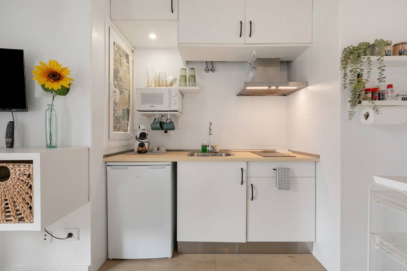 Ganze Wohnung, Ferienwohnung 'Salitre Cozy' mit privatem Pool, Balkon und Wlan in Playa Jardin, Puerto de la Cruz