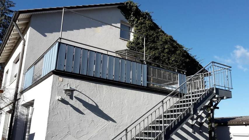 Ferienwohnung für 4 Personen, mit Balkon und Terrasse