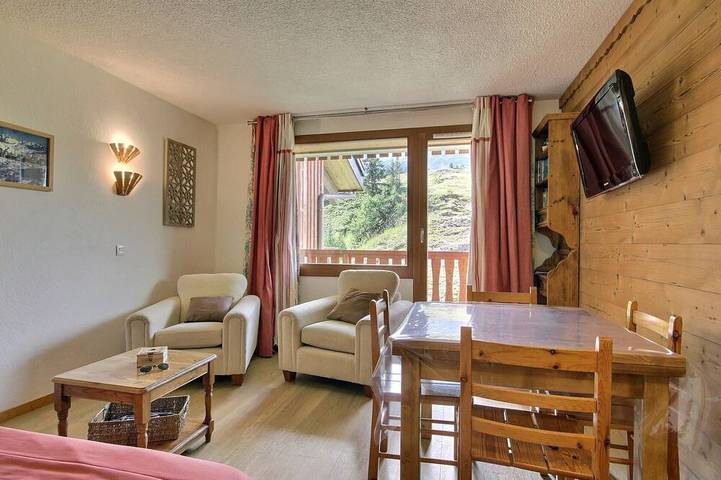 Appartement de vacances pour 4 personnes, avec balcon dans Plagne Villages