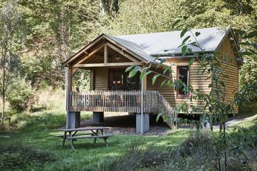 Chalet voor 2 personen, met tuin en uitzicht in Houffalize