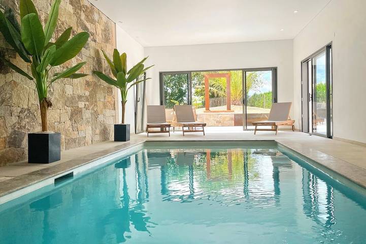 Maison de vacances pour 12 personnes, avec jardin à Marzan