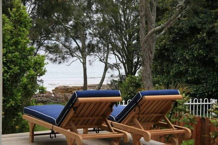 Holiday home for 8 people, with terrace and pool, with pets in Currarong