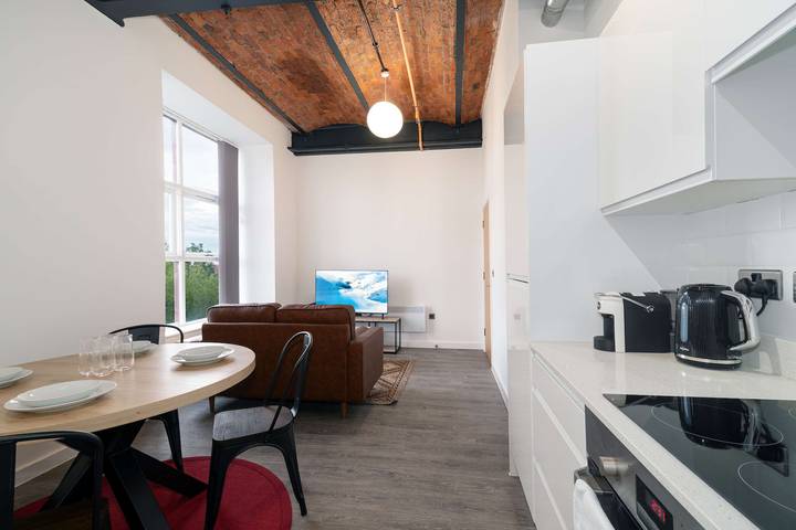 Ganze Wohnung, Contemporary 2 Bedroom Apartment in Manchester in Manchester, Greater Manchester