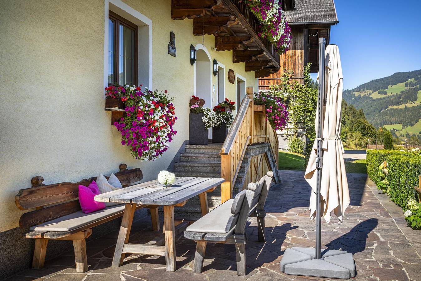 Geheel vakantieappartement, App/1 slaapkamer/douche, wc in Flachau, Tennengau