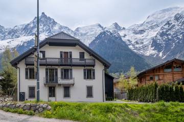 Gîte pour 4 personnes, avec balcon, animaux acceptés dans Les Bossons
