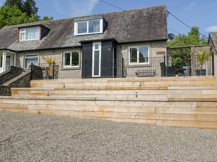 Log cabin for 5 people in Loch Lomond