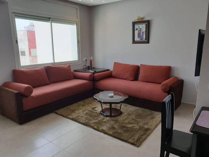 Location de vacances pour 4 personnes, avec balcon à Rabat