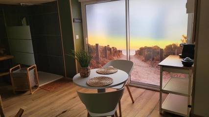 Chambre d’hôte pour 2 personnes, avec jardin ainsi que sauna et vue à Étaples