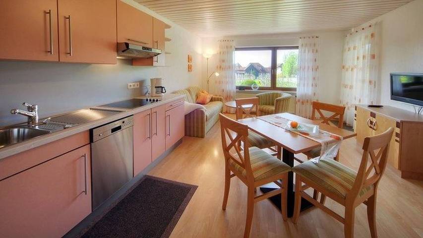 Ganze Ferienwohnung, Ferienwohnungen Poulitschek - Ferienwohnung 1, 45qm, 1 Schlafzimmer, max. 2 Personen in Hagnau am Bodensee, Region Bodensee-Oberschwaben