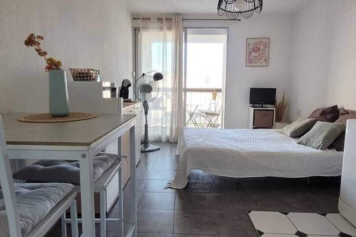 Appartement de vacances pour 3 personnes, avec Balcon
