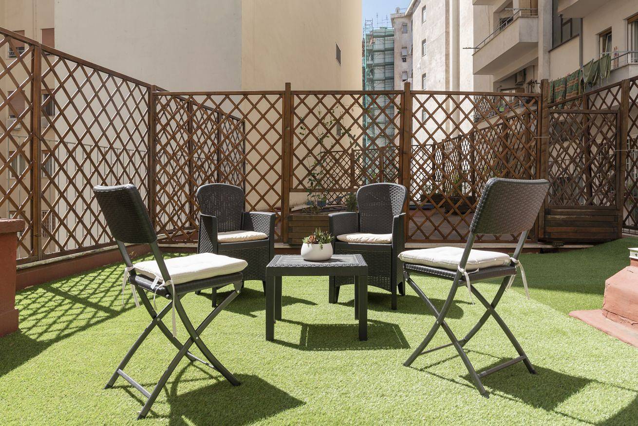 Geheel appartement, Tiburtina Terrace Apartment in Rome, Provincie Rome