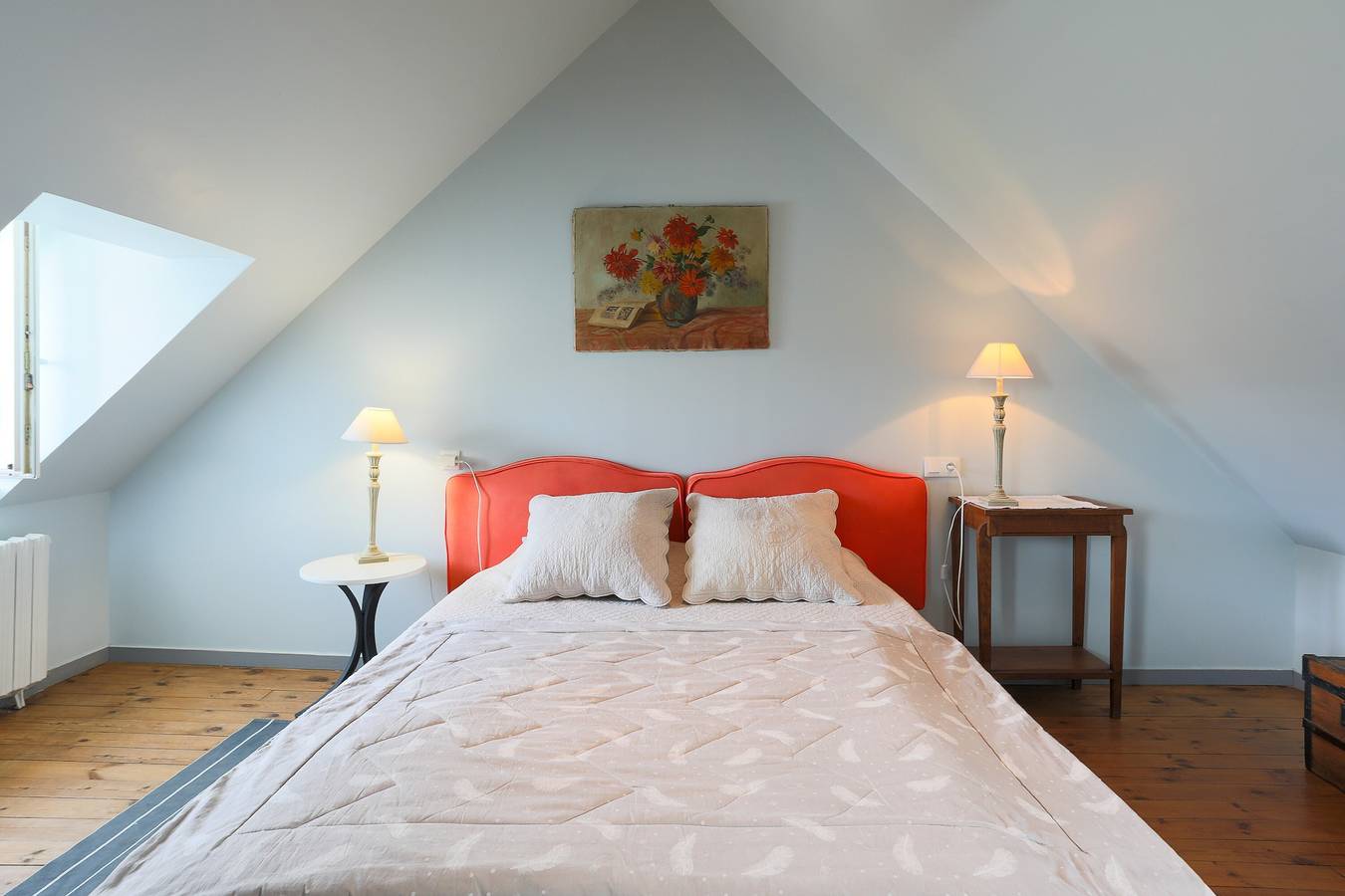 Appartement "Chambre 2ème Étage" avec terrasse partagée, jardin partagé et Wi-Fi in Pontrieux, Région de Guingamp
