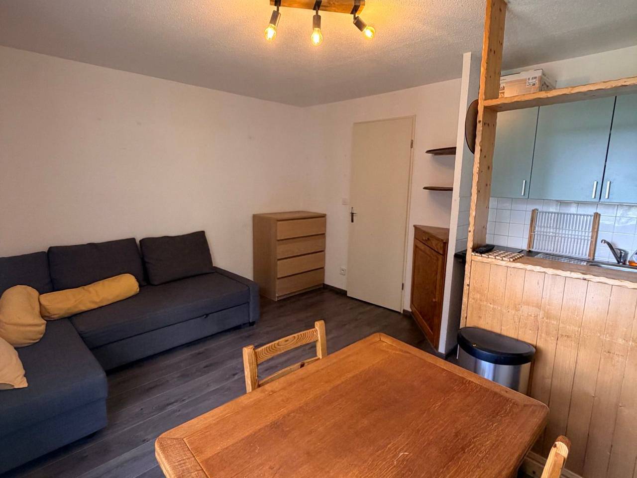Apartamento entero, Encantador estudio cabina 4 pers, balcón a pie de pistas in Prapoutel, Les Adrets