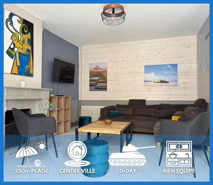 Maison de vacances pour 10 personnes, avec terrasse