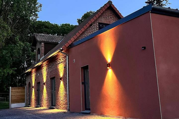 Location de vacances pour 4 personnes, avec Jacuzzi ainsi que Jardin et Sauna dans Bénifontaine