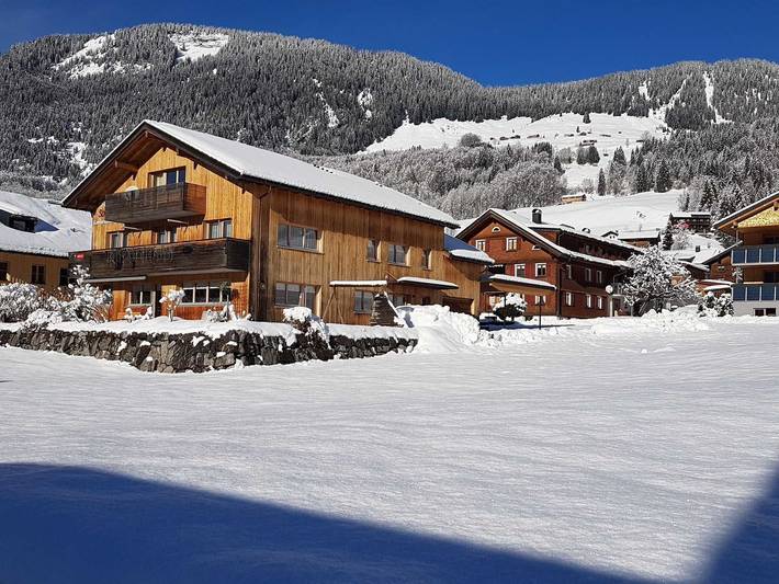 Ferienwohnung für 3 Personen, mit Balkon und Sauna sowie Ausblick in Au - 4