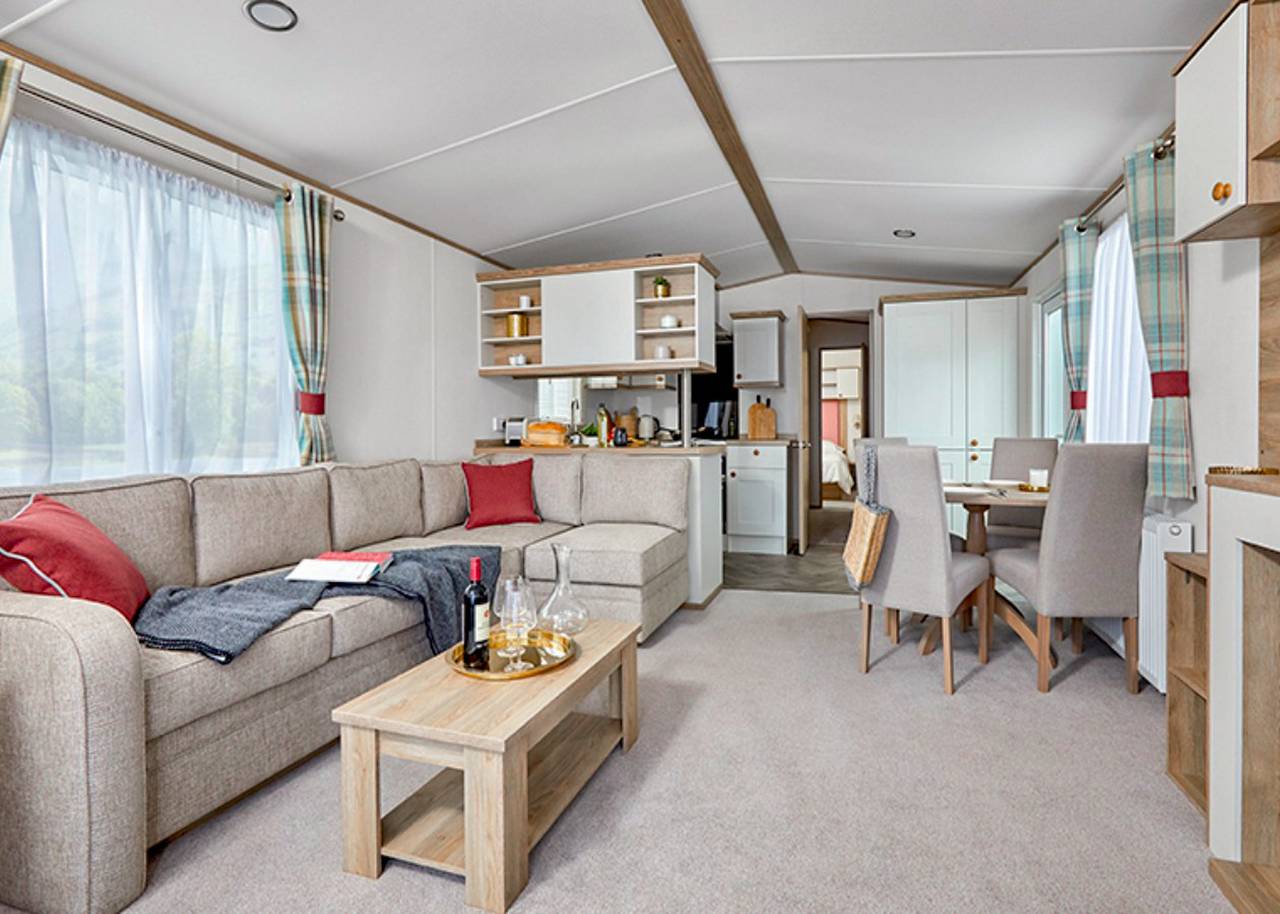 Bronze 2 Bedroom Caravan, Sleeps 3. With parking in Great Yarmouth, The Broads