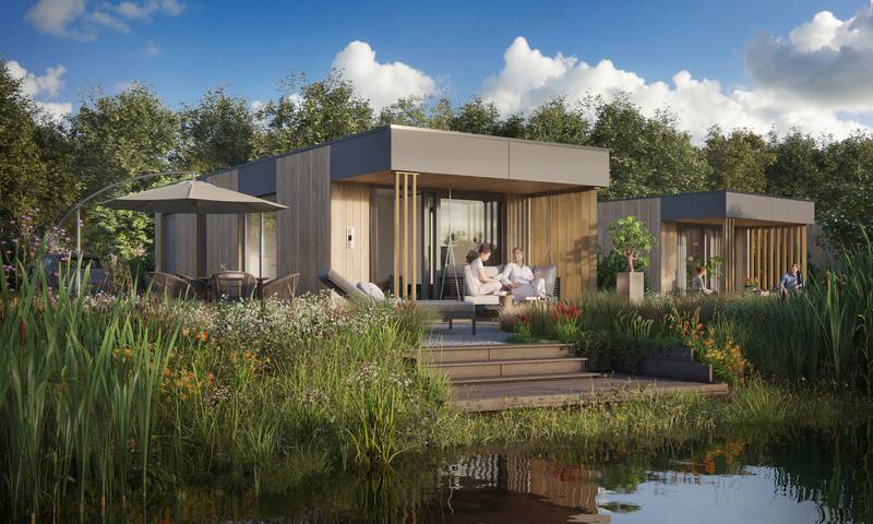 Ferienhaus für 2 Personen, mit Sauna und Garten, mit Haustier