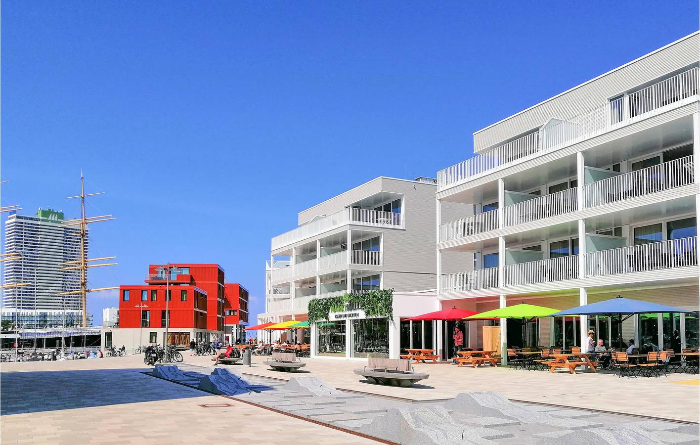 Ganze Ferienwohnung, Seaside Getaway - Terrassenwohnung 2,5 km vom Strand entfernt in Priwall, Lübecker Bucht
