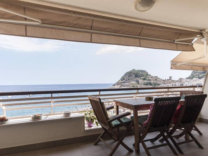 Ferienwohnung für 4 Personen, mit Meerblick und Terrasse in Tossa de Mar - 2
