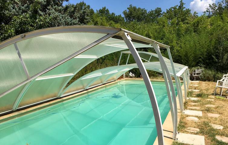 Maison de vacances pour 6 personnes, avec piscine, animaux acceptés