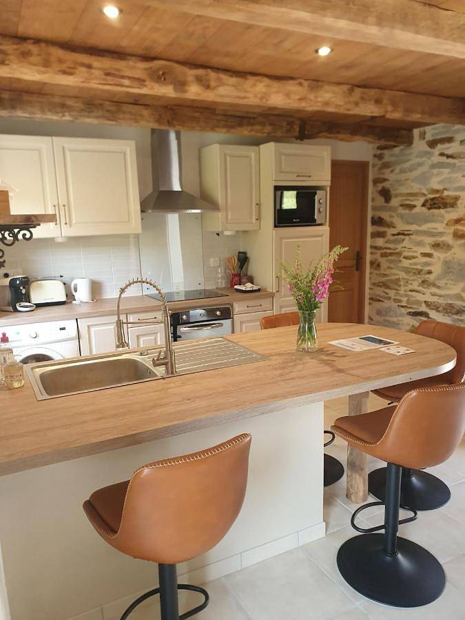 Location de vacances pour 3 personnes, avec terrasse et jardin, animaux acceptés à Montpeyroux (Midi-Pyrénées) - 4