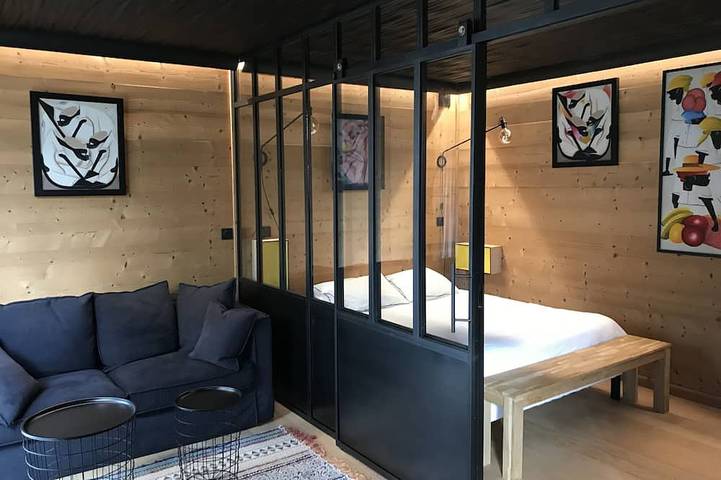 Gîte pour 2 personnes, avec jardin à Ploemeur