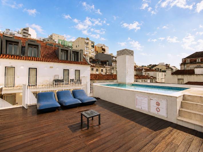 Apartamento de férias para 6 pessoas, com piscina em Lisboa