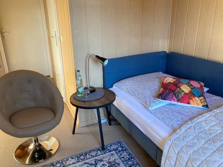 Ferienwohnung, mit Terrasse und Garten sowie Ausblick in Mesekenhagen - 4