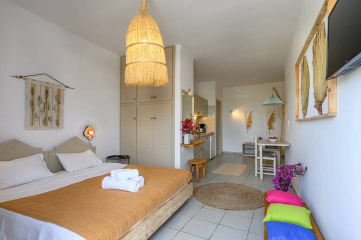 Gehele studio, Kalimera studio 2 in Rethymno en omgeving