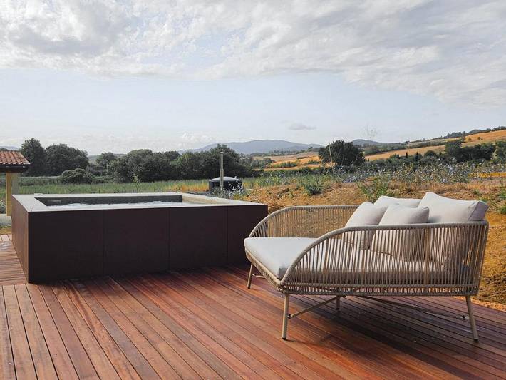 Ferienwohnung für 4 Personen, mit Ausblick und Garten - 1