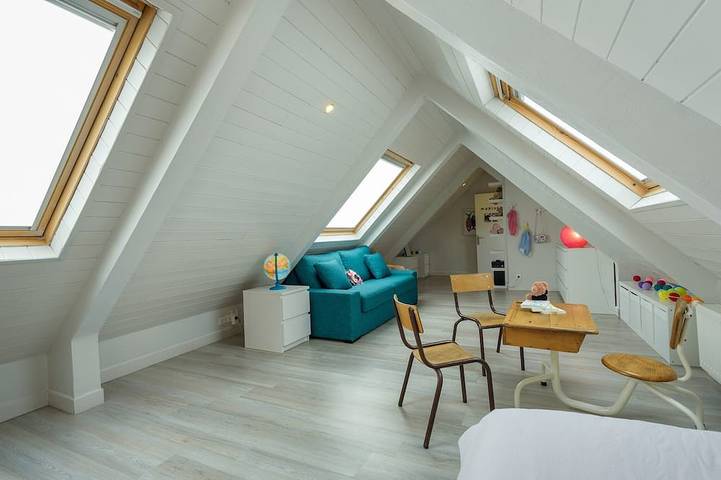 Location de vacances pour 8 personnes, avec terrasse ainsi que jardin et piscine, animaux acceptés à Plouguin - 3