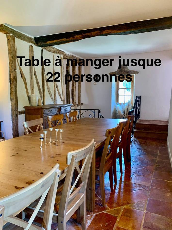 Gîte pour 14 personnes, avec piscine ainsi que terrasse et jardin dans le Gers - 3