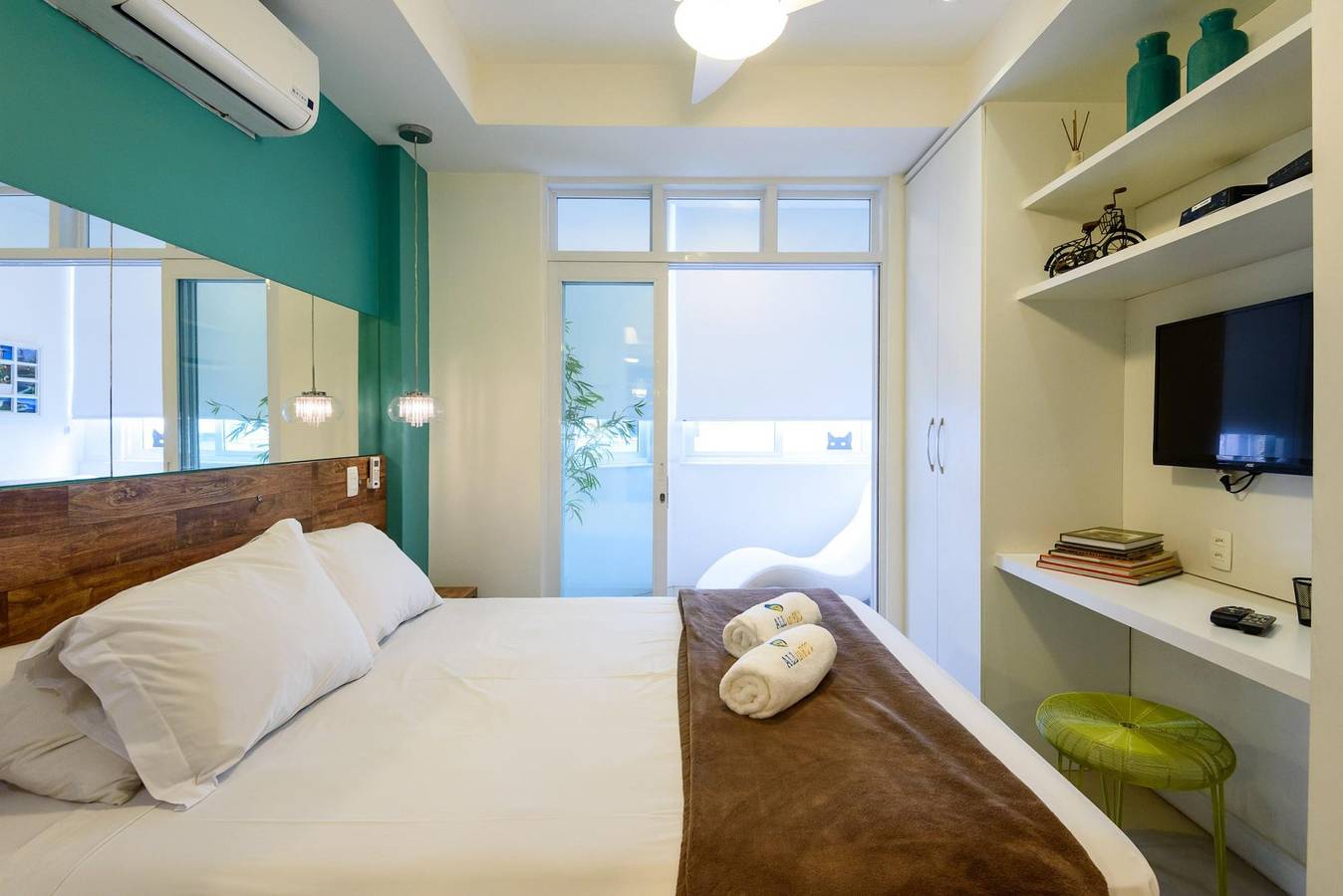 Appartamento intero, Side sea view, 3min from the beach | Pj204 in Copacabana, Rio de Janeiro