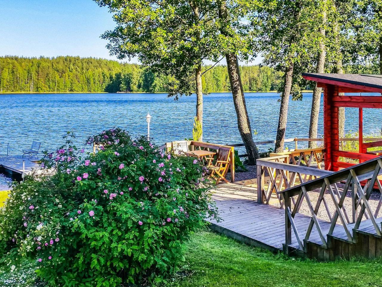 Wanha karminranta in Pertunmaa, Südsavo