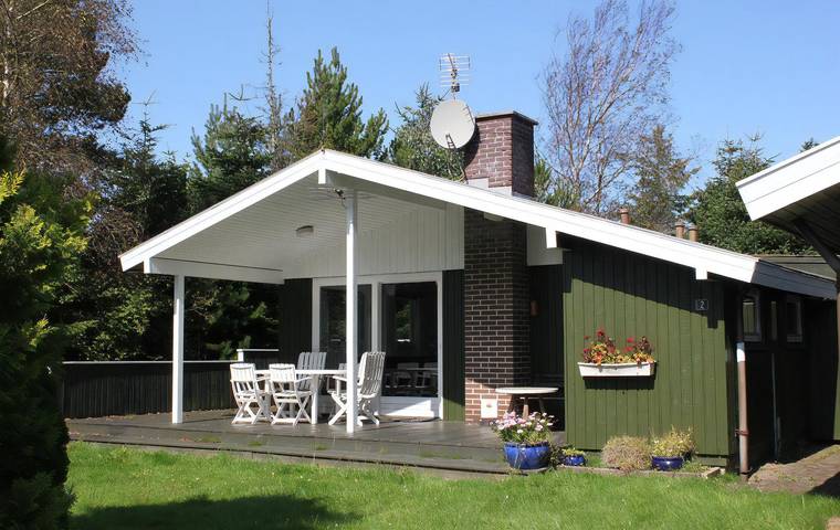Ferienhaus für 6 Personen, mit Terrasse und Garten in Saltum