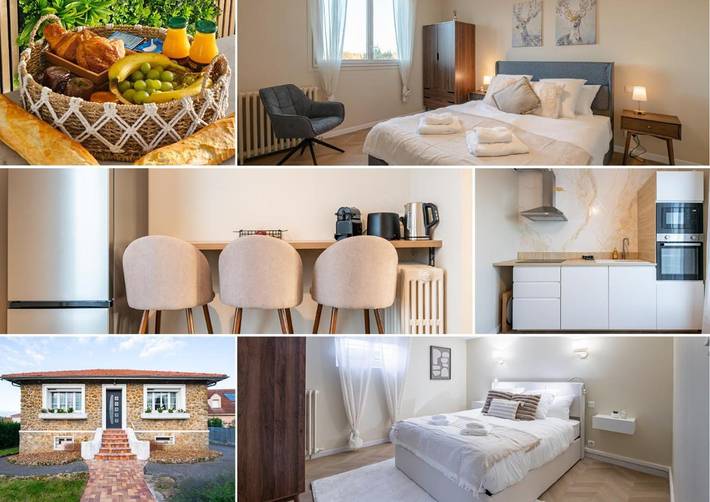 Location de vacances pour 8 personnes, avec vue et jardin à La Ferté-Gaucher - 2